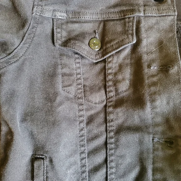 Levi's Black Denim Jacket - Picture 10 of 15